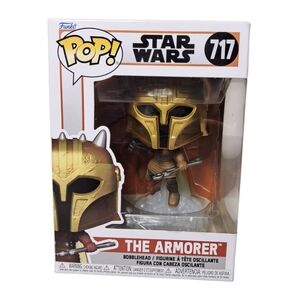 Star Wars Funko Pop! #717 The Armorer Kids Action Figures Toys Collectible NIB